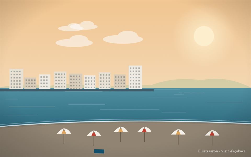 Çuhallı Plajı (illüstrasyon)
