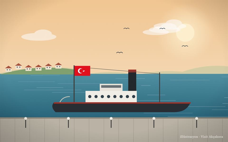 Gazi Alemdar Müze Gemisi (Karadeniz Ereğli) (illüstrasyon)