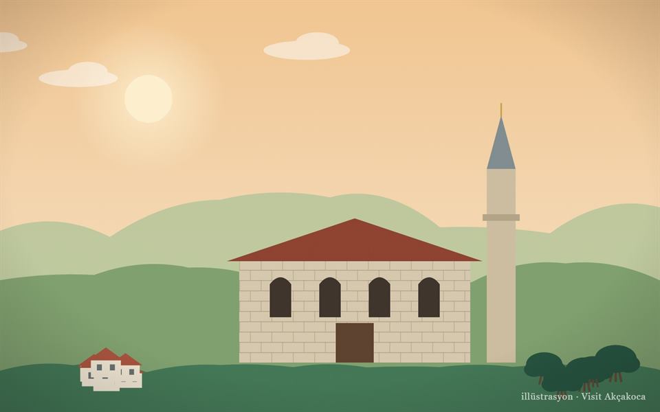 Uğurlu Köyü Yeni Meze Camii (illüstrasyon)